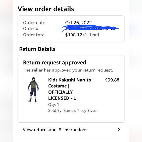 Kakashi cosplay naruto costume w wig - Picture 9 of 11